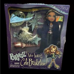 2004 Y2K Collectors Edition Yasmin Bratz New Years Celebratzion Fashion Doll Toy